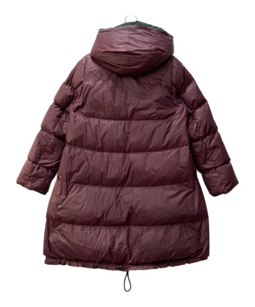 JET（ジェット）JET (ジェット) エコファーリバーシブルダウンコート ワインレッド×グリーン サイズ:SIZE 4の古着・服飾アイテム