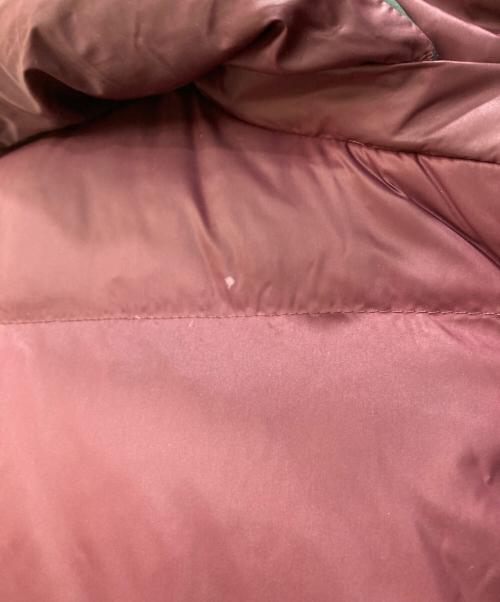 JET（ジェット）JET (ジェット) エコファーリバーシブルダウンコート ワインレッド×グリーン サイズ:SIZE 4の古着・服飾アイテム