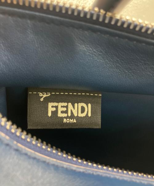 FENDI（フェンディ）FENDI (フェンディ) トロワジュール 2WAYバッグ ネイビーの古着・服飾アイテム