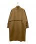 VERMEIL par iena (ヴェルメイユ パー イエナ) スーパー120s 両面ビーバーロングコート ブラウン サイズ:36：35000円