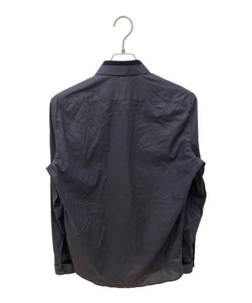 BALENCIAGA（バレンシアガ）BALENCIAGA (バレンシアガ) チェックシャツ グレー サイズ:38の古着・服飾アイテム