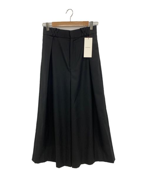 MURRAL（ミューラル）MURRAL (ミューラル) Ivy wool culottes ブラック サイズ:2の古着・服飾アイテム