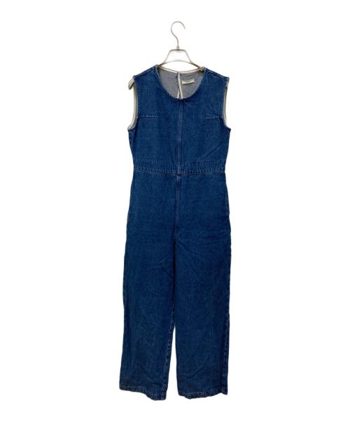 CLANE（クラネ）CLANE (クラネ) BACK OPEN DENIM ALL IN ONE インディゴ サイズ:1の古着・服飾アイテム