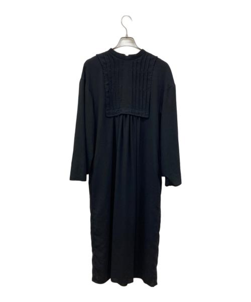 ENFOLD（エンフォルド）ENFOLD (エンフォルド) PIN-TACK DRESS ブラック サイズ:38の古着・服飾アイテム