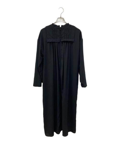ENFOLD（エンフォルド）ENFOLD (エンフォルド) PIN-TACK DRESS ブラック サイズ:38の古着・服飾アイテム