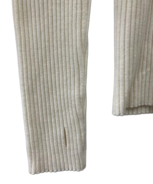 CODE A（コードエー）CODE A (コードエー) fronthook knit cardigan ホワイト サイズ:Freeの古着・服飾アイテム