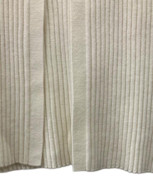 CODE A（コードエー）CODE A (コードエー) fronthook knit cardigan ホワイト サイズ:Freeの古着・服飾アイテム