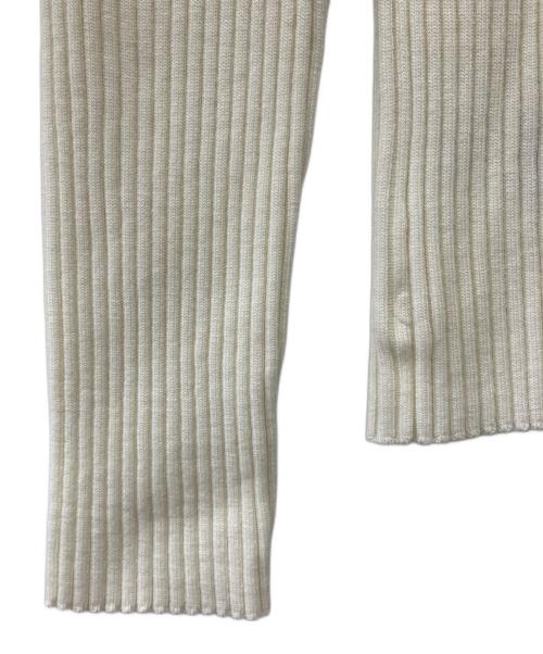 CODE A（コードエー）CODE A (コードエー) fronthook knit cardigan ホワイト サイズ:Freeの古着・服飾アイテム