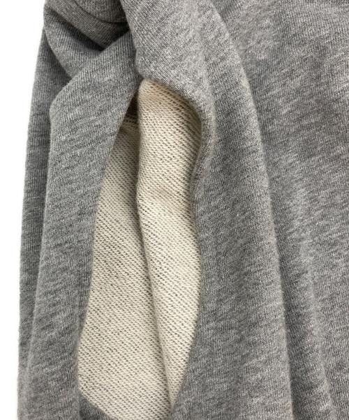 3.1 phillip lim（スリーワンフィリップリム）3.1 phillip lim (スリーワンフィリップリム) SL フレンチテリー シャーリングトップ グレー サイズ:XSの古着・服飾アイテム