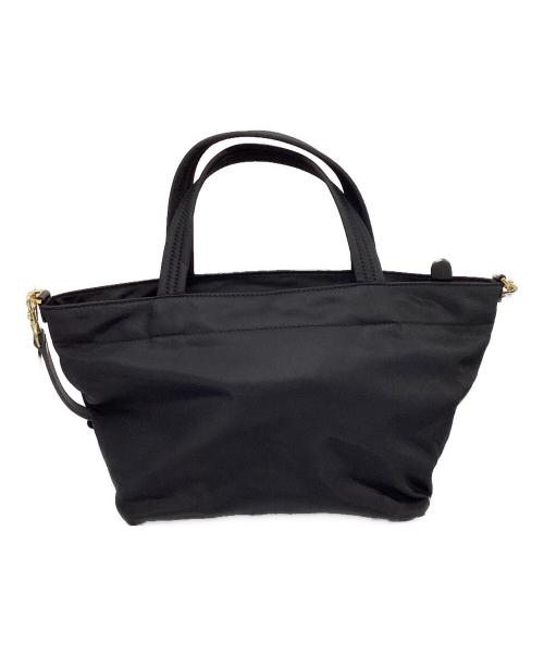 ANYA HINDMARCH（アニヤ・ハインドマーチ）ANYA HINDMARCH (アニヤ・ハインドマーチ) Mini Eyes Nylon Tote ブラックの古着・服飾アイテム