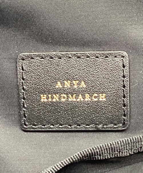 ANYA HINDMARCH（アニヤ・ハインドマーチ）ANYA HINDMARCH (アニヤ・ハインドマーチ) Mini Eyes Nylon Tote ブラックの古着・服飾アイテム