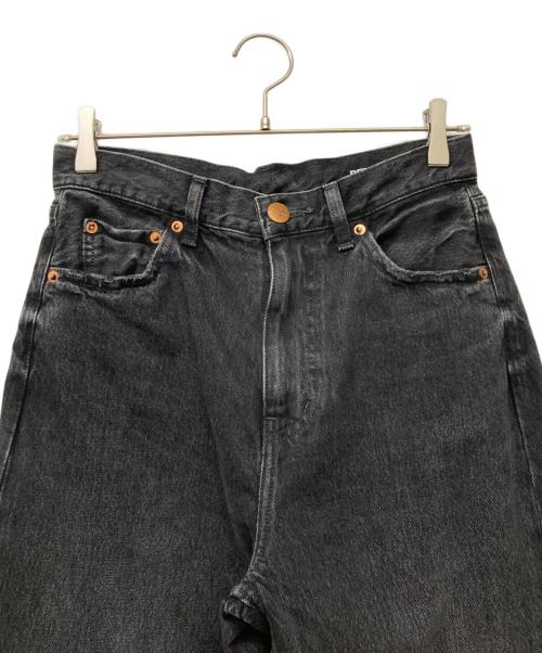 RED CARD（レッドカード）RED CARD (レッドカード) MM66 ハイライズストレートデニム ブラック サイズ:25の古着・服飾アイテム