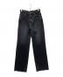 RED CARD（レッドカード）の古着「MM66 ハイライズストレートデニム」｜ブラック