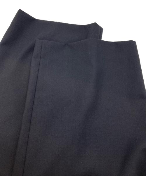 MADISON BLUE（マディソンブルー）MADISON BLUE (マディソンブルー) ローウエストワイドレッグパンツ ネイビー サイズ:00の古着・服飾アイテム