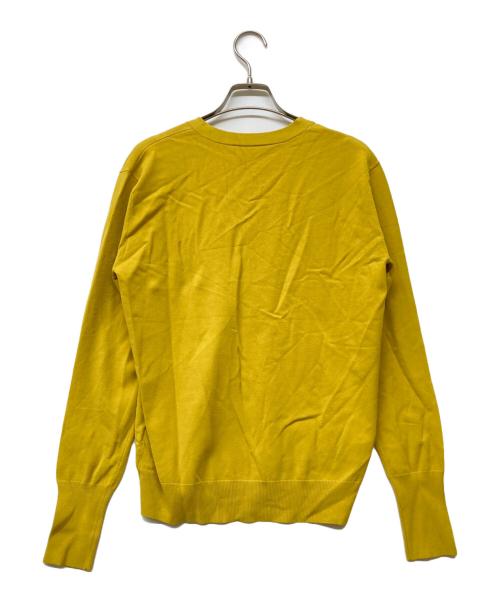 SOEJU（ソージュ）SOEJU (ソージュ) Vネックニットカーディガン マスタード サイズ:Mの古着・服飾アイテム