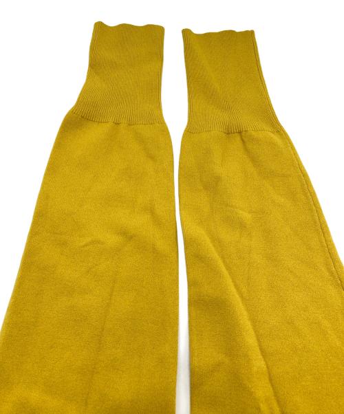 SOEJU（ソージュ）SOEJU (ソージュ) Vネックニットカーディガン マスタード サイズ:Mの古着・服飾アイテム