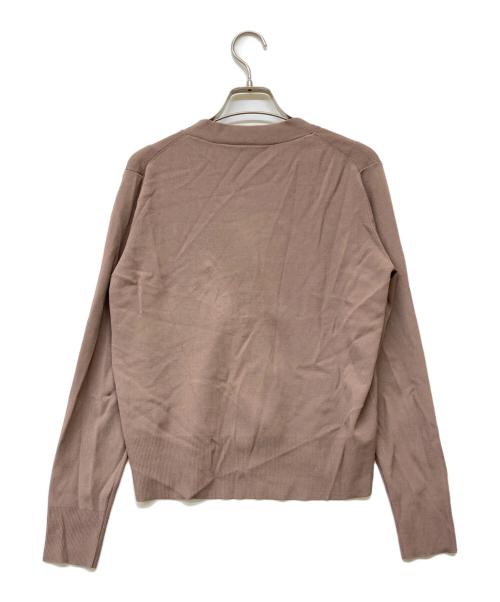 SOEJU（ソージュ）SOEJU (ソージュ) Vネックショートニットカーディガン ブラウン サイズ:Freeの古着・服飾アイテム