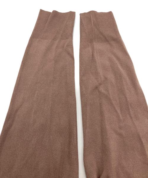 SOEJU（ソージュ）SOEJU (ソージュ) Vネックショートニットカーディガン ブラウン サイズ:Freeの古着・服飾アイテム