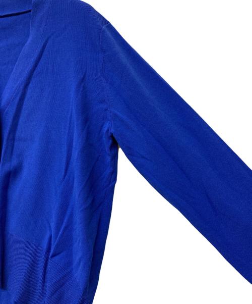 SOEJU（ソージュ）SOEJU (ソージュ) Vネックショートニットカーディガン ブルー サイズ:Freeの古着・服飾アイテム