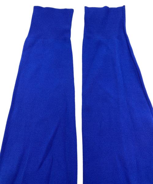 SOEJU（ソージュ）SOEJU (ソージュ) Vネックショートニットカーディガン ブルー サイズ:Freeの古着・服飾アイテム