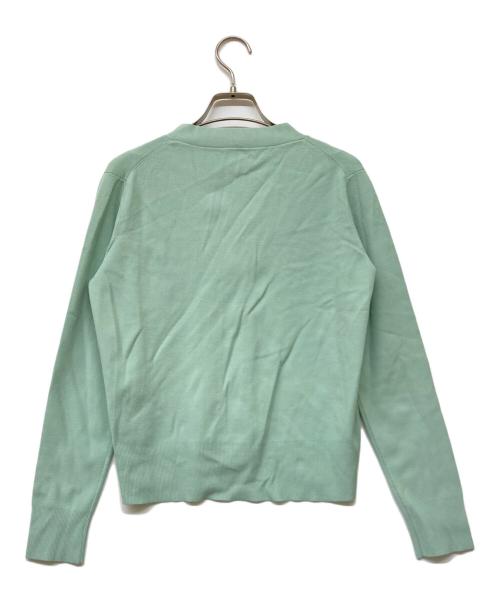 SOEJU（ソージュ）SOEJU (ソージュ) Vネックショートニットカーディガン ミント サイズ:Freeの古着・服飾アイテム