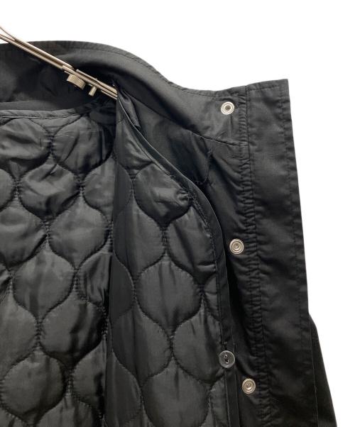 blanc basque（ブランバスク）blanc basque (ブランバスク) 中綿ライナー付モッズコート ブラック サイズ:38の古着・服飾アイテム