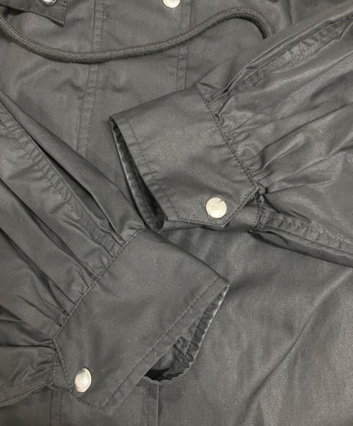 blanc basque（ブランバスク）blanc basque (ブランバスク) 中綿ライナー付モッズコート ブラック サイズ:38の古着・服飾アイテム