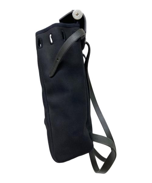 HERMES（エルメス）HERMES (エルメス) レザーキャンバスバッグの古着・服飾アイテム