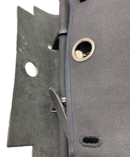 HERMES（エルメス）HERMES (エルメス) レザーキャンバスバッグの古着・服飾アイテム