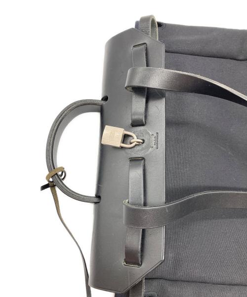 HERMES（エルメス）HERMES (エルメス) レザーキャンバスバッグの古着・服飾アイテム