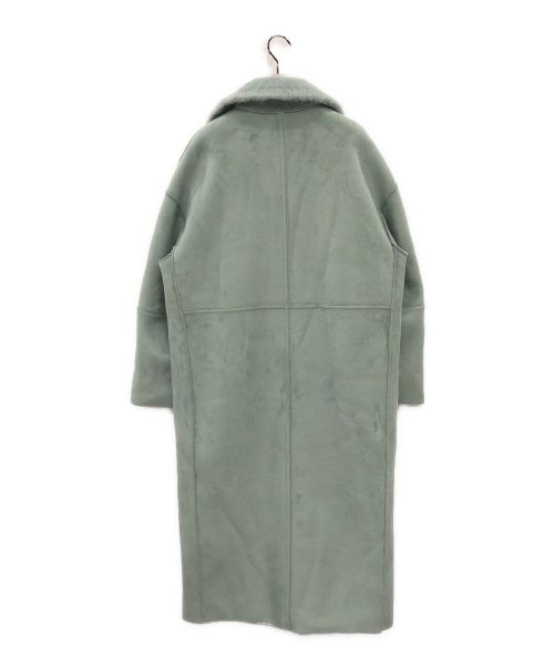 Ameri（アメリ）Ameri (アメリ) BLANKET LIKE FAKE MOUTON COAT グリーン サイズ:Fの古着・服飾アイテム