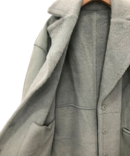 Ameri（アメリ）Ameri (アメリ) BLANKET LIKE FAKE MOUTON COAT グリーン サイズ:Fの古着・服飾アイテム