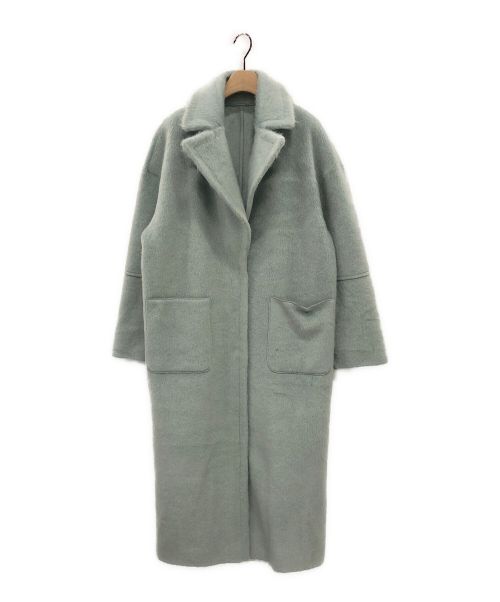 Ameri（アメリ）Ameri (アメリ) BLANKET LIKE FAKE MOUTON COAT グリーン サイズ:Fの古着・服飾アイテム