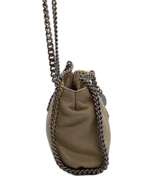 STELLA McCARTNEY（ステラマッカートニー）STELLA McCARTNEY (ステラマッカートニー) ファラベラ タイニートートバッグ ベージュの古着・服飾アイテム