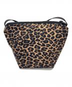 Herve Chapelierエルベシャプリエ）の古着「ナイロン舟型ショルダーバッグS」｜ブラウン