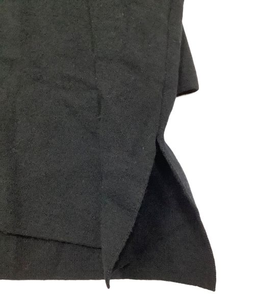 MUSE de Deuxieme Classe（ミューズ ドゥーズィエム クラス）MUSE de Deuxieme Classe (ミューズ ドゥーズィエム クラス) スムースニットショートガウン ブラック サイズ:Fの古着・服飾アイテム