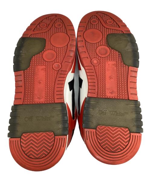 OFFWHITE（オフホワイト）OFFWHITE (オフホワイト) OUT OF OFFICE  スニーカー レッド サイズ:43の古着・服飾アイテム