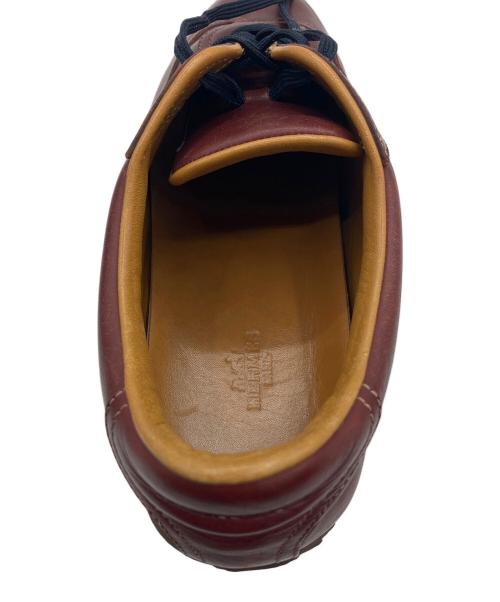 HERMES（エルメス）HERMES (エルメス) クイック レザースニーカー ブラウン サイズ:43の古着・服飾アイテム