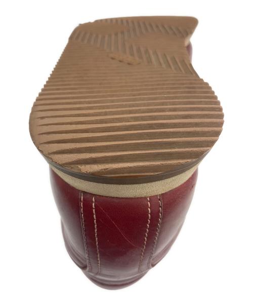 HERMES（エルメス）HERMES (エルメス) クイック レザースニーカー ブラウン サイズ:43の古着・服飾アイテム