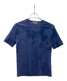 ISSEY MIYAKE（イッセイミヤケ）の古着「シースルーTシャツ」｜ネイビー