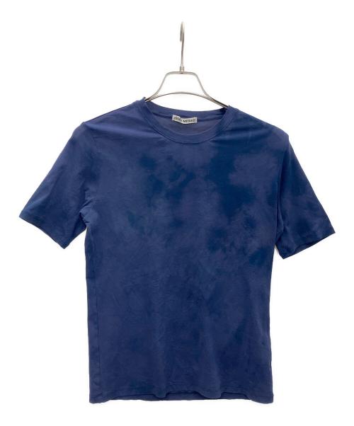 ISSEY MIYAKE（イッセイミヤケ）ISSEY MIYAKE (イッセイミヤケ) シースルーTシャツ ネイビー サイズ:SIZE Lの古着・服飾アイテム