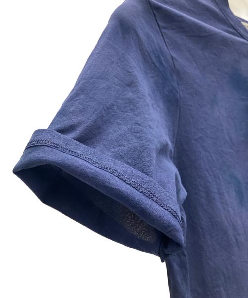 ISSEY MIYAKE（イッセイミヤケ）ISSEY MIYAKE (イッセイミヤケ) シースルーTシャツ ネイビー サイズ:SIZE Lの古着・服飾アイテム