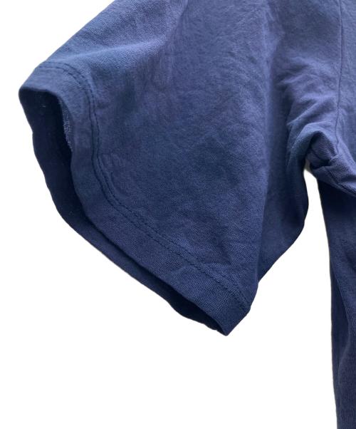 ISSEY MIYAKE（イッセイミヤケ）ISSEY MIYAKE (イッセイミヤケ) シースルーTシャツ ネイビー サイズ:SIZE Lの古着・服飾アイテム