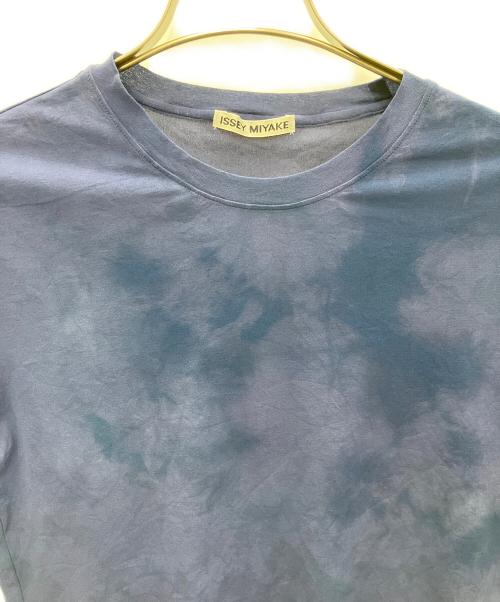 ISSEY MIYAKE（イッセイミヤケ）ISSEY MIYAKE (イッセイミヤケ) シースルーTシャツ ネイビー サイズ:SIZE Lの古着・服飾アイテム