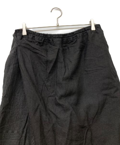 SOU・SOU（ソウソウ）SOU・SOU (ソウソウ) リネンラップイージーパンツ ブラック サイズ:Lの古着・服飾アイテム