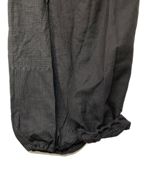 SOU・SOU（ソウソウ）SOU・SOU (ソウソウ) リネンラップイージーパンツ ブラック サイズ:Lの古着・服飾アイテム