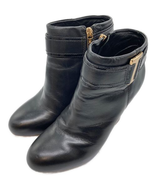 TORY BURCH（トリーバーチ）TORY BURCH (トリーバーチ) ショートブーツ ブラック サイズ:7Mの古着・服飾アイテム