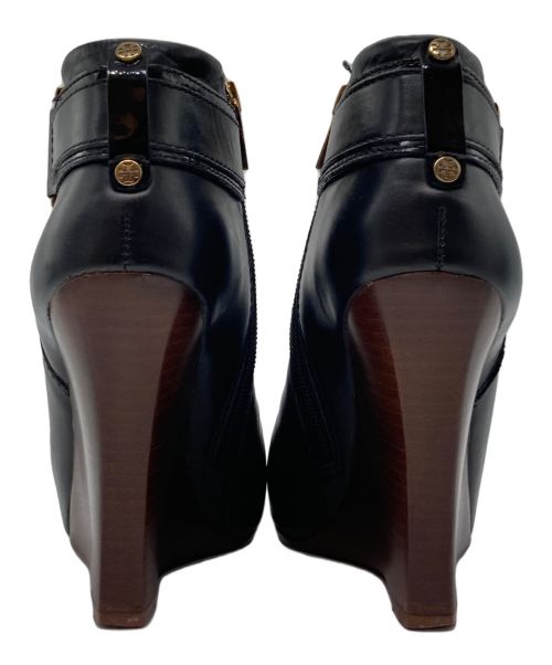 TORY BURCH（トリーバーチ）TORY BURCH (トリーバーチ) ショートブーツ ブラック サイズ:7Mの古着・服飾アイテム