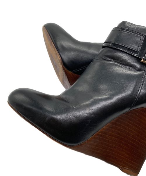 TORY BURCH（トリーバーチ）TORY BURCH (トリーバーチ) ショートブーツ ブラック サイズ:7Mの古着・服飾アイテム