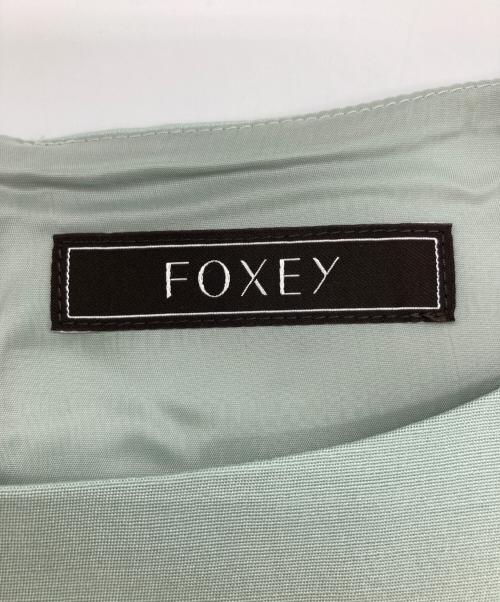 FOXEY（フォクシー）FOXEY (フォクシー) ノースリーブワンピース スモーキーグリーン サイズ:40の古着・服飾アイテム